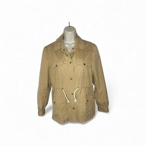 Utex Women's Utility Jacket in Tan